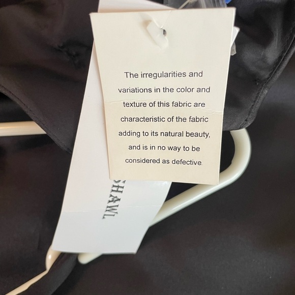 David's Bridal Dress gown formal sz 10 NWT Black Backless beaded F11207 - Picture 8 of 8